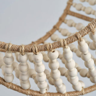 Luna Organic Woven Chandelier
