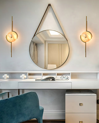 Sola Artistic Alabaster Wall Lamp
