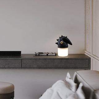 Steed Unconventional Wood Table Lamp