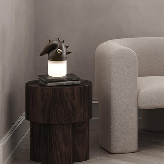 Steed Unconventional Wood Table Lamp