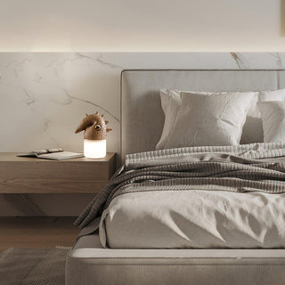 Steed Unconventional Wood Table Lamp