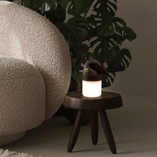 Steed Unconventional Wood Table Lamp