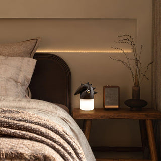 Steed Unconventional Wood Table Lamp