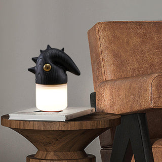 Steed Unconventional Wood Table Lamp