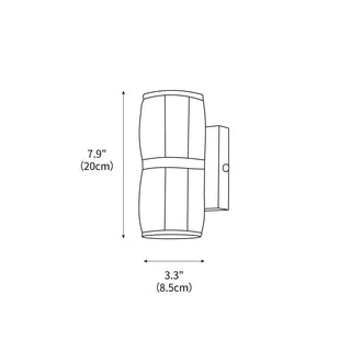 Liora Luxury Crystal Wall Light