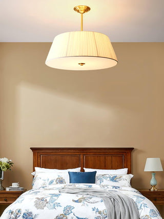 Lytham Scandinavian Fabric Pendant Light