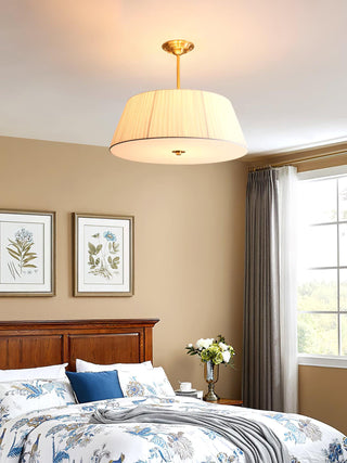 Lytham Scandinavian Fabric Pendant Light