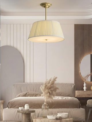Lytham Scandinavian Fabric Pendant Light
