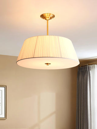 Lytham Scandinavian Fabric Pendant Light