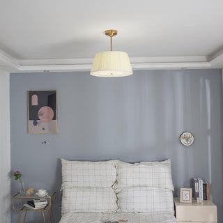 Lytham Scandinavian Fabric Pendant Light
