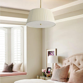 Lytham Scandinavian Fabric Pendant Light