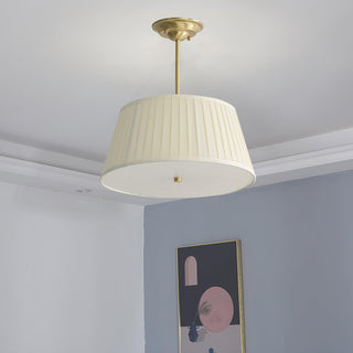 Lytham Scandinavian Fabric Pendant Light
