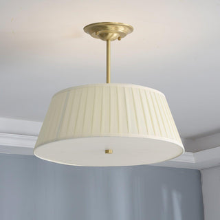 Lytham Scandinavian Fabric Pendant Light