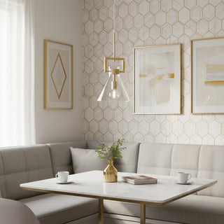 Kaelin Globe Glass Pendant Light