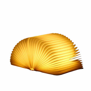 Magic Book Art Deco Wood Table Light