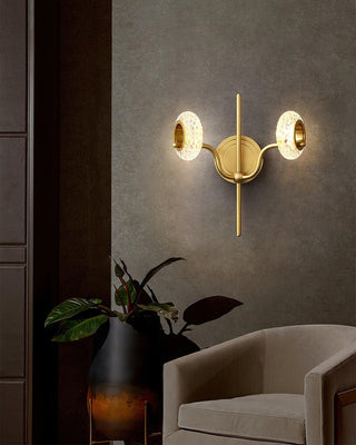 Magic Vintage Glass Ring Wall Light