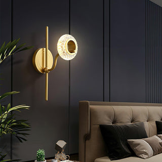 Magic Vintage Glass Ring Wall Light