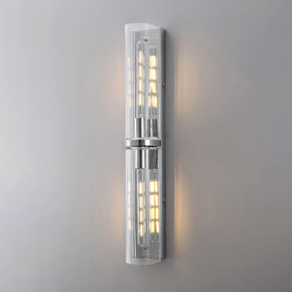 Mailus Modern Smoked Glass Wall Sconce