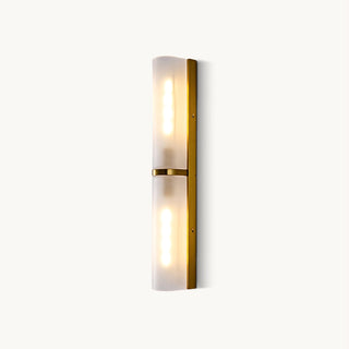 Mailus Modern Smoked Glass Wall Sconce