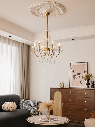 Maizey Pearl Crystal Chandelier