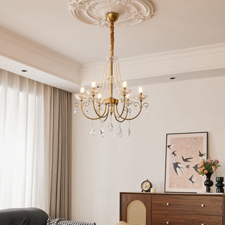 Maizey Pearl Crystal Chandelier