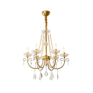 Maizey Pearl Crystal Chandelier