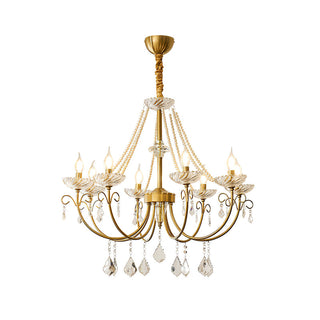 Maizey Pearl Crystal Chandelier