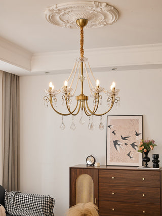 Maizey Pearl Crystal Chandelier