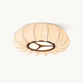 Malibu Textured Fabric Ceiling Light