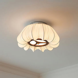 Malibu Textured Fabric Ceiling Light