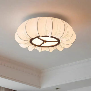 Malibu Textured Fabric Ceiling Light