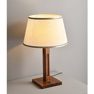 Elias Classic Wooden Table Lamp