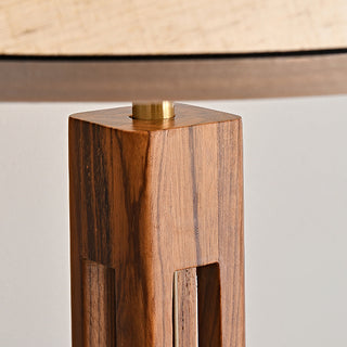 Elias Classic Wooden Table Lamp