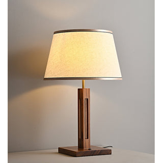 Elias Classic Wooden Table Lamp