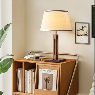 Elias Classic Wooden Table Lamp