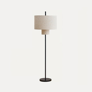 Kael Fabric Drum Floor Lamp