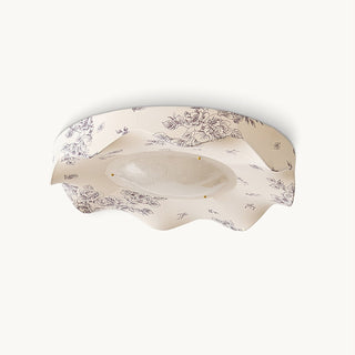Marisca Floral Fabric Shade Ceiling Light