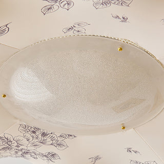 Marisca Floral Fabric Shade Ceiling Light