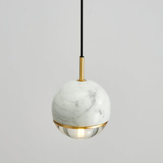 Marloft Modern Marble Pendant Light