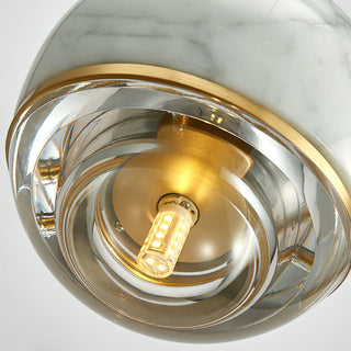 Marloft Modern Marble Pendant Light