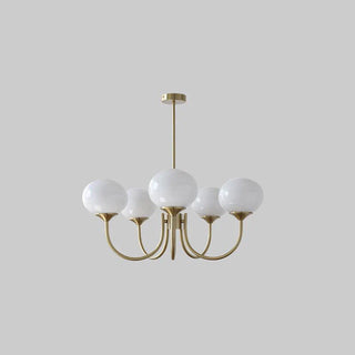 Marshmallow Contemporary Glass Chandelier
