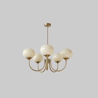 Marshmallow Contemporary Glass Chandelier