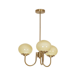Marshmallow Contemporary Glass Chandelier