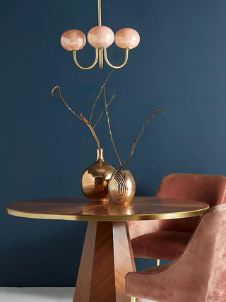 Marshmallow Contemporary Glass Chandelier