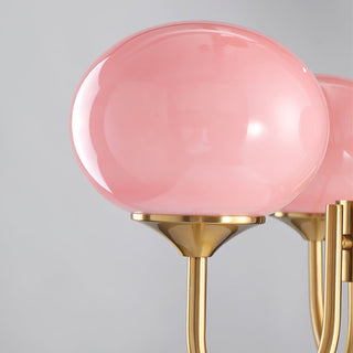 Marshmallow Contemporary Glass Chandelier