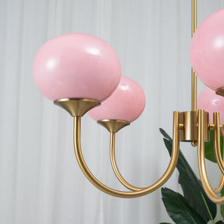 Marshmallow Contemporary Glass Chandelier