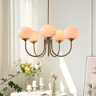 Marshmallow Contemporary Glass Chandelier
