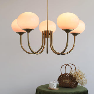 Marshmallow Contemporary Glass Chandelier