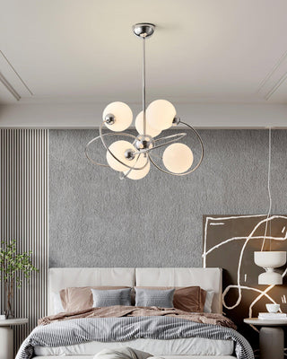 Maru Sculptural Metal Chandelier
