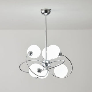Maru Sculptural Metal Chandelier